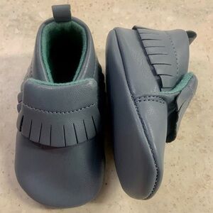 Baby Blue Mocasins